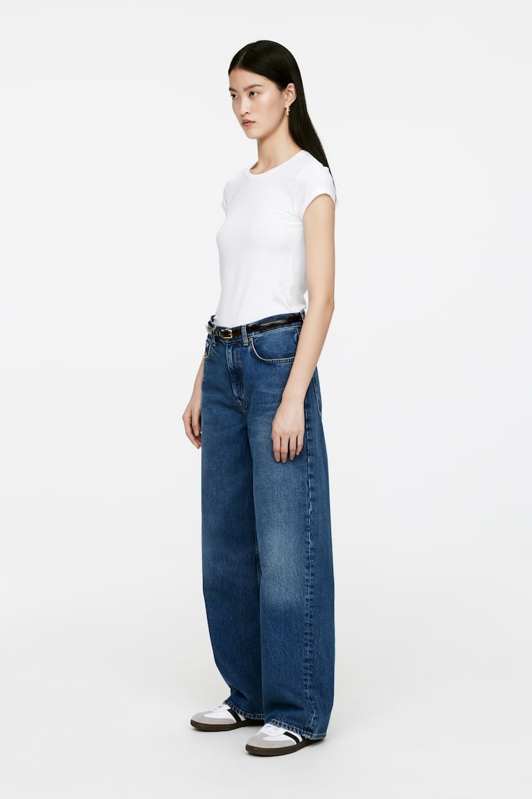 H&M CORAL Wide Jeans