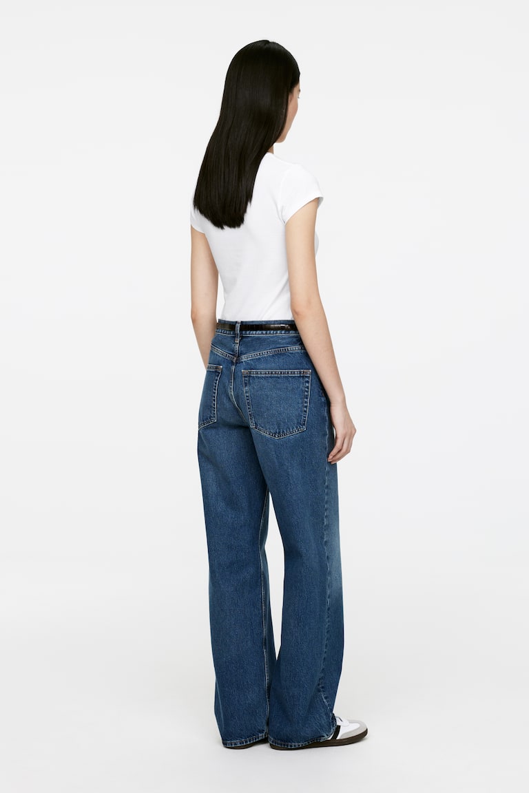 H&M CORAL Wide Jeans