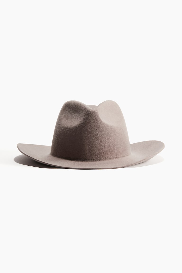 H&M Cowboyhut aus gefilzter Wolle