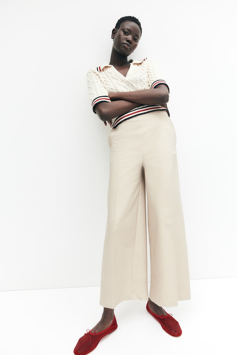 H&M Culotte Mit Abnähern