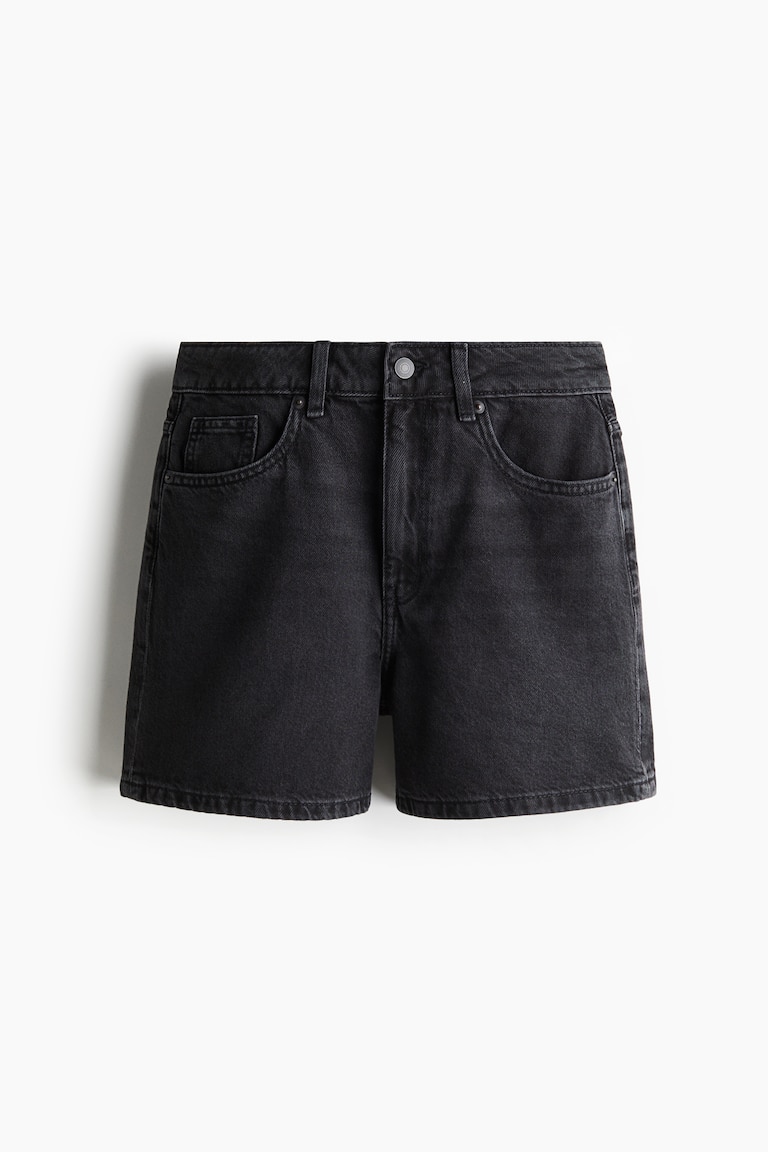 H&M Denimshorts Mit Hohem Bund