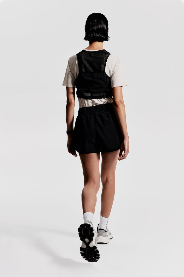 H&M Doppellagige Laufshorts Mit DryMove™