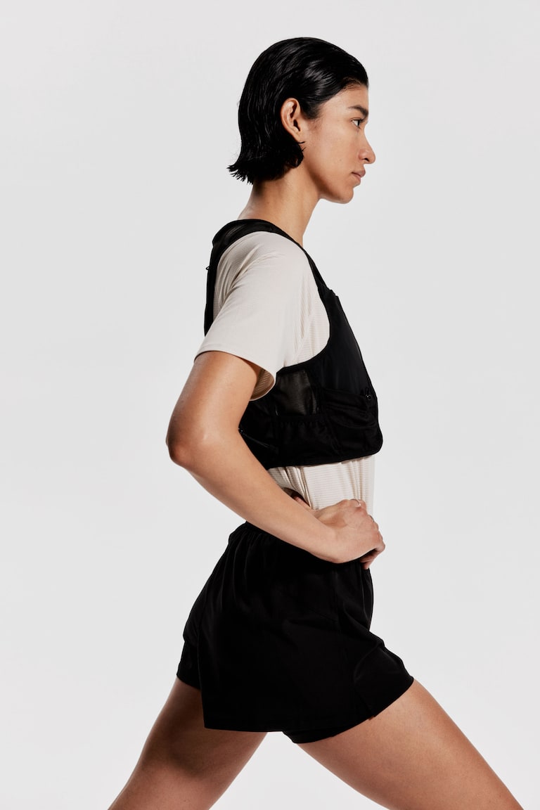 H&M Doppellagige Laufshorts Mit DryMove™