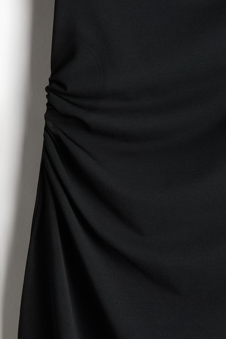 H&M Drapiertes Midikleid