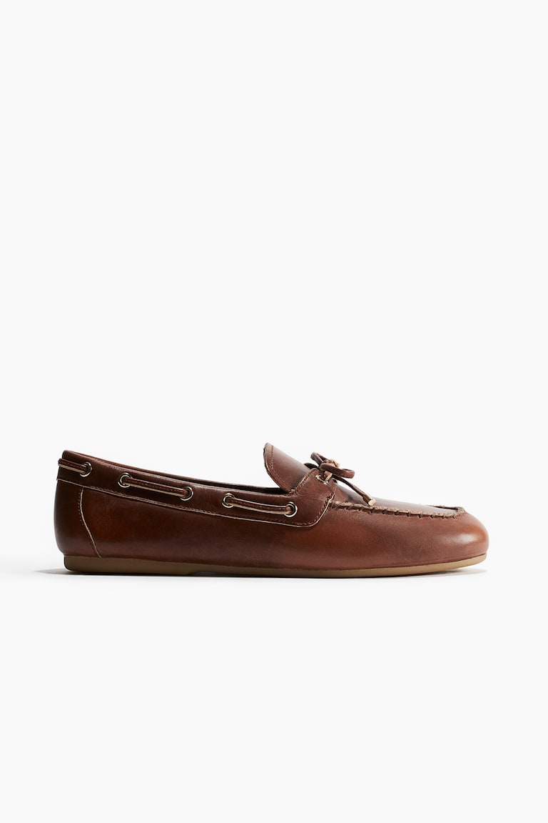 H&M Driving Loafer Aus Leder