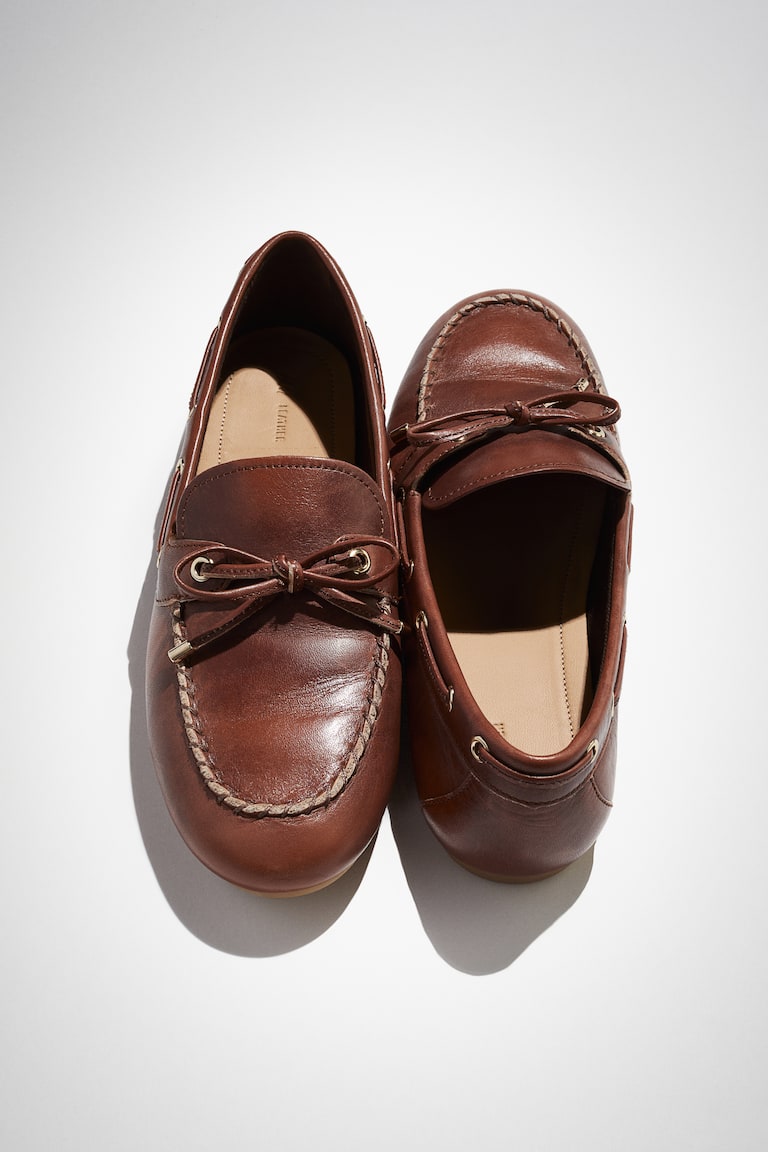 H&M Driving Loafer aus Leder