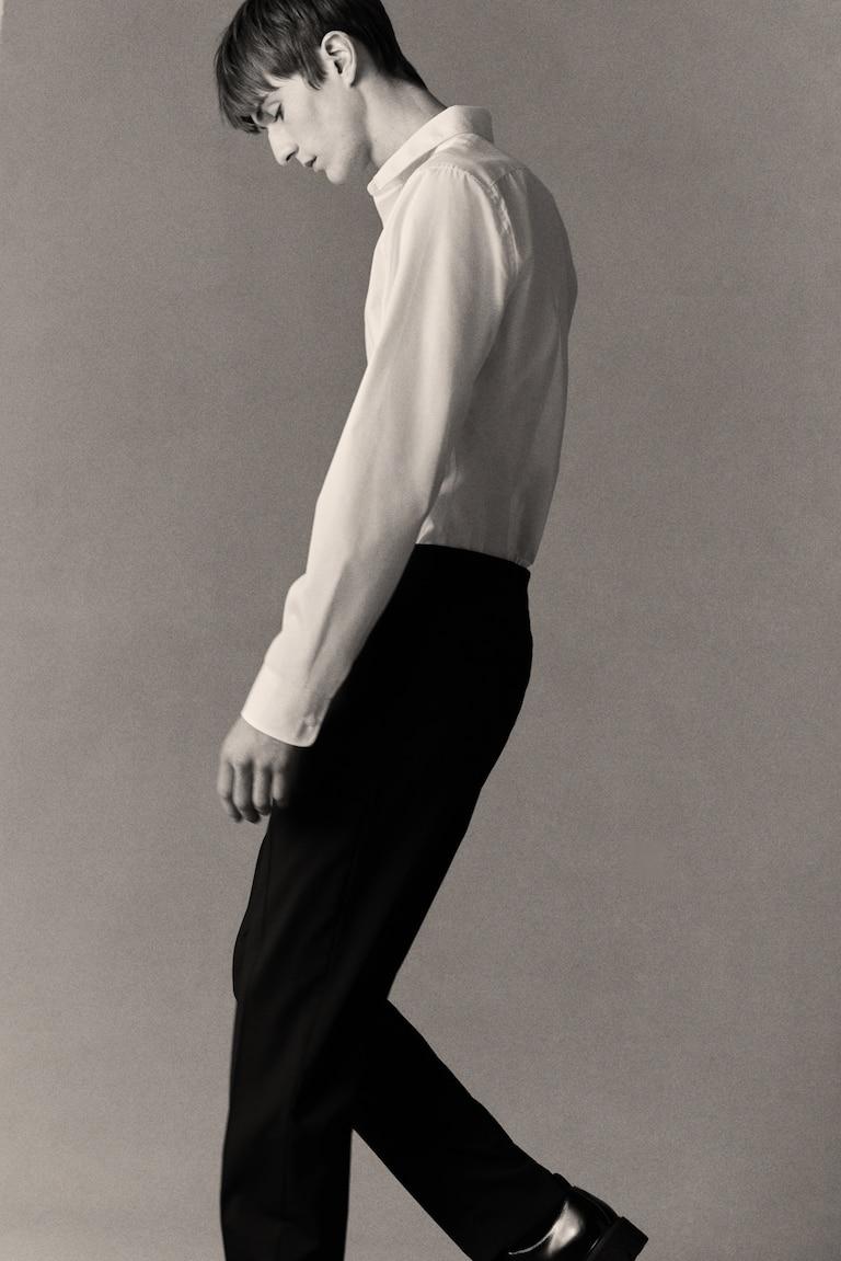 H&M Easy-Iron-Hemd In Slim Fit