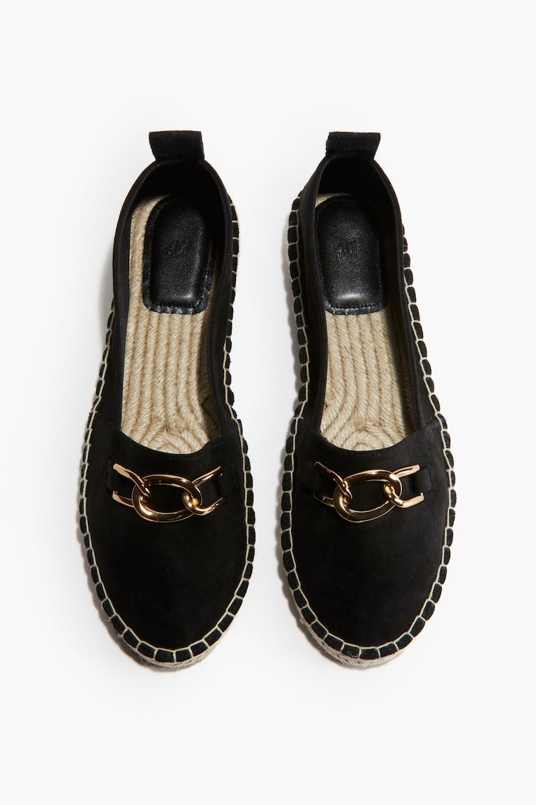 H&M Espadrilles Mit Metalldetail
