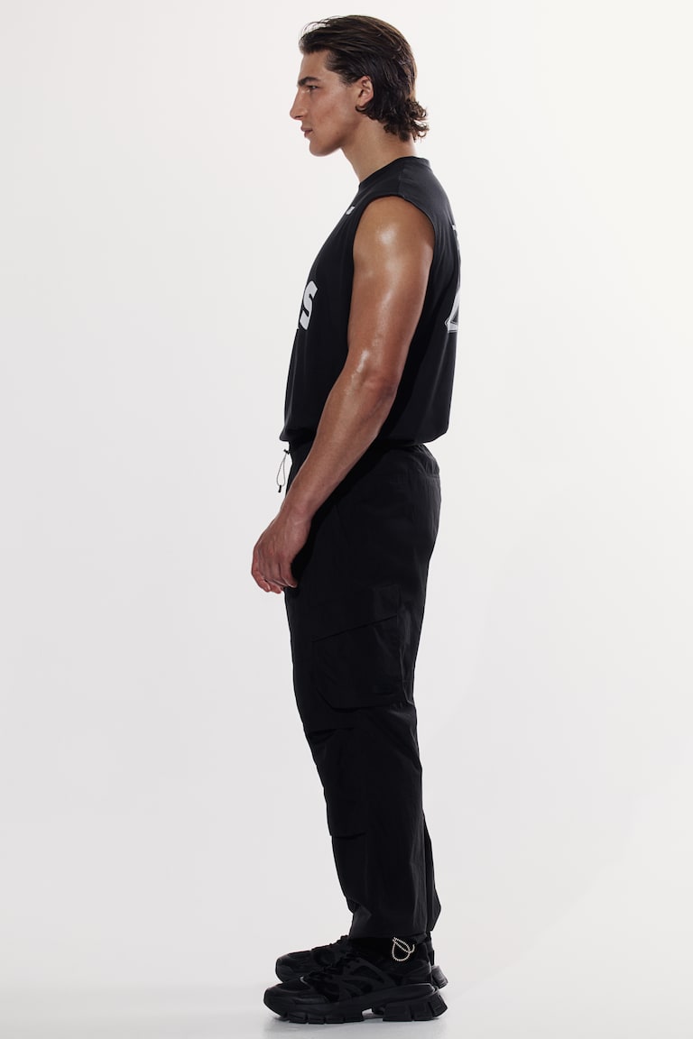 H&M Fallschirmhose Im Cargostil In Loose Fit