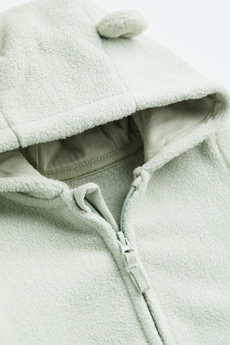 H&M Fleece-Overall Mit Kapuze