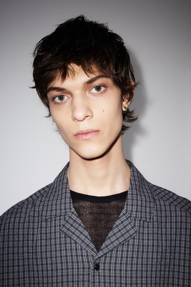 H&M Freizeithemd Aus Seersucker In Loose Fit