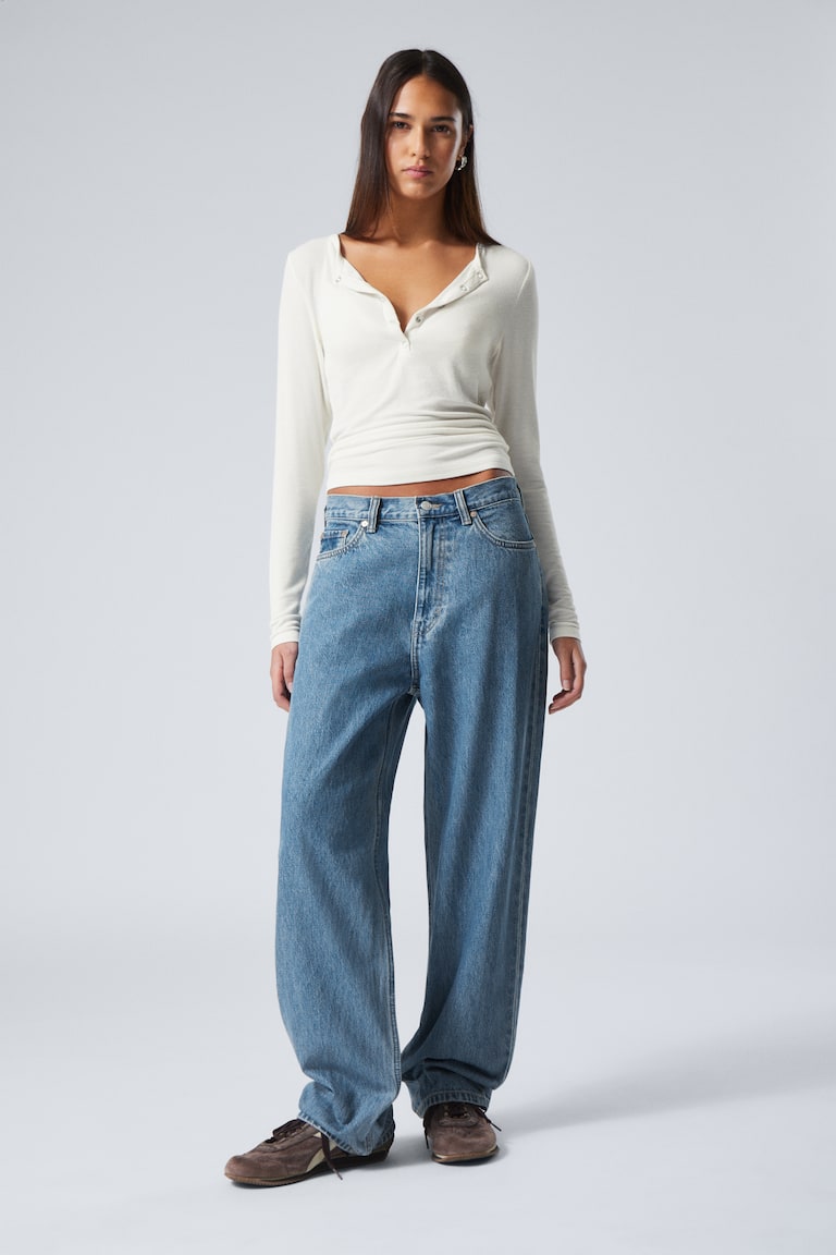 H&M Galaxy Loose Straight Leg Jeans