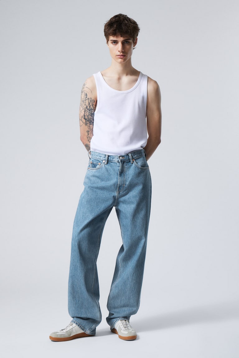 H&M Galaxy Loose Straight Leg Jeans