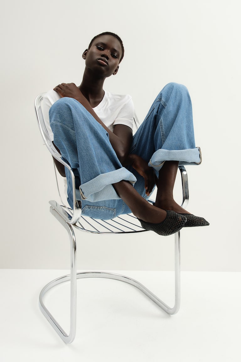 H&M Geflochtene Ballerinas