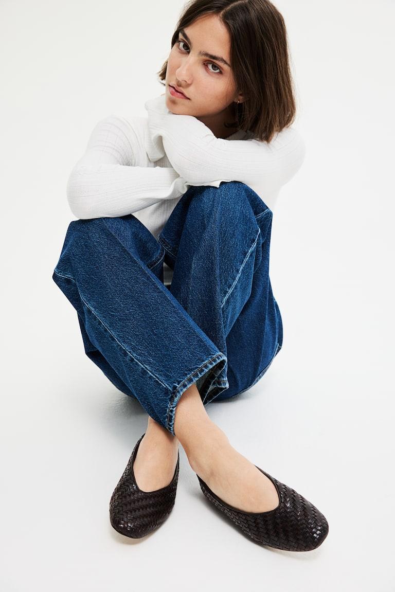 H&M Geflochtene Ballerinas