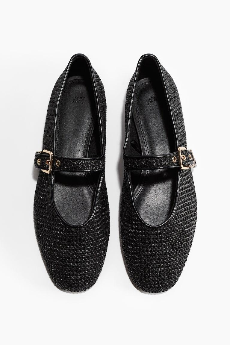 H&M Geflochtene Mary-Janes