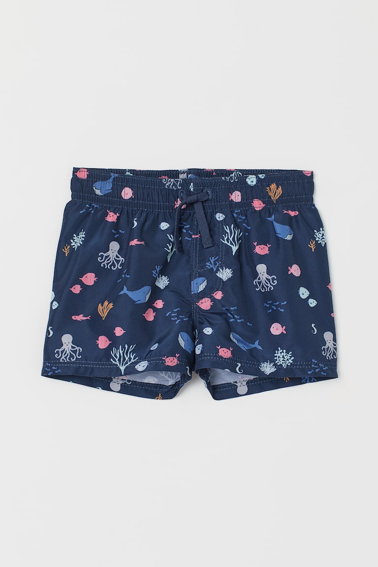 H&M Gemusterte Badeshorts