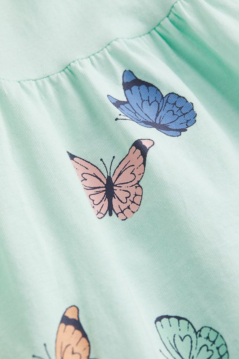 H&M Gemustertes Baumwollkleid