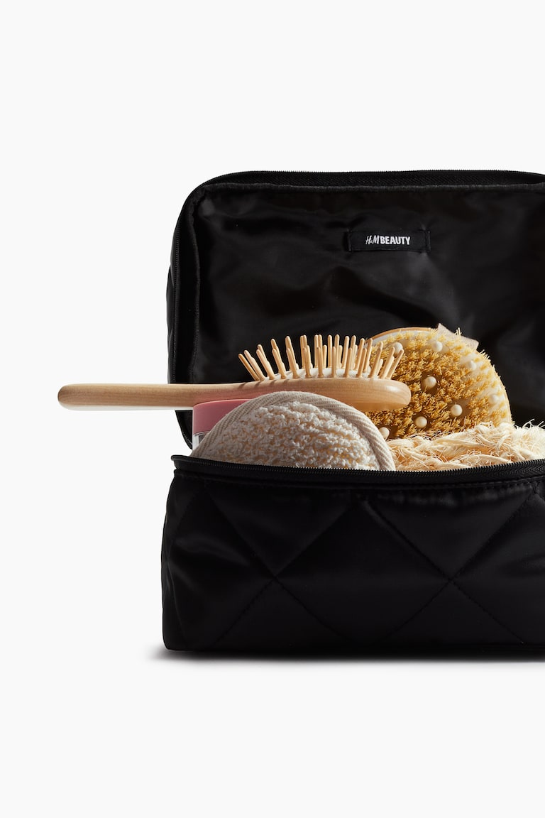 H&M Große Kulturtasche Mit Zwei Böden