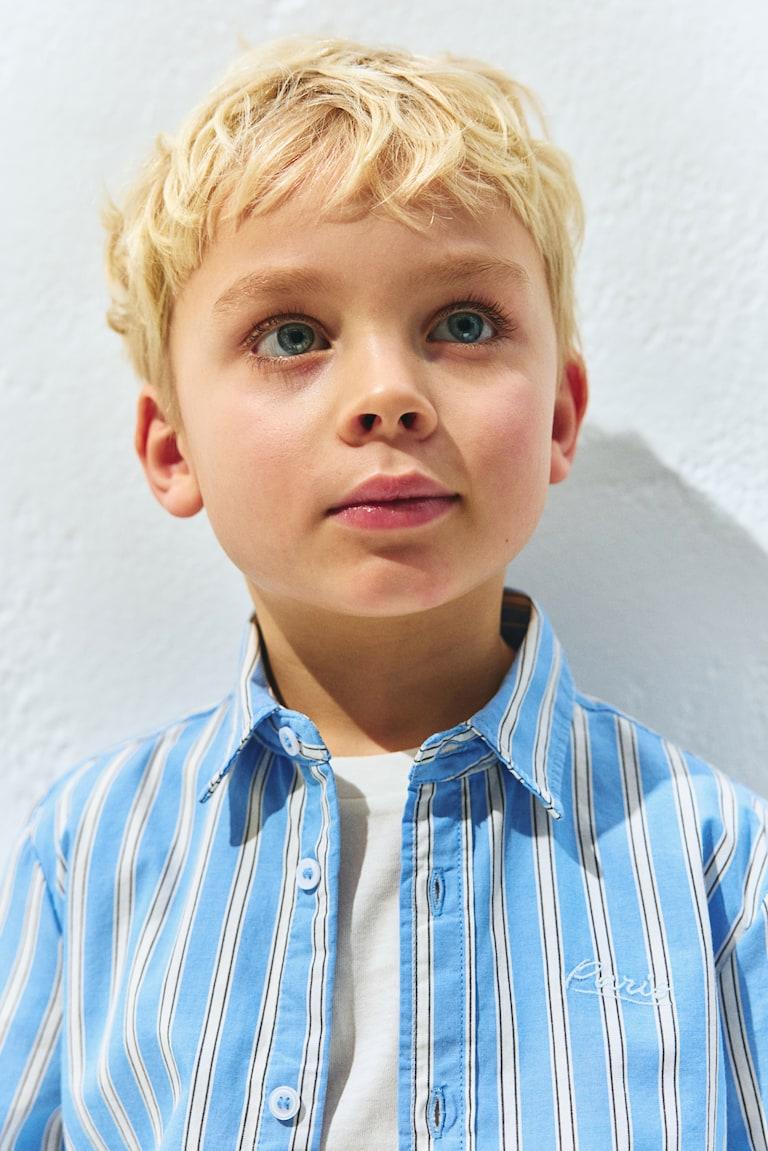 H&M Hemd Aus Baumwollpopeline