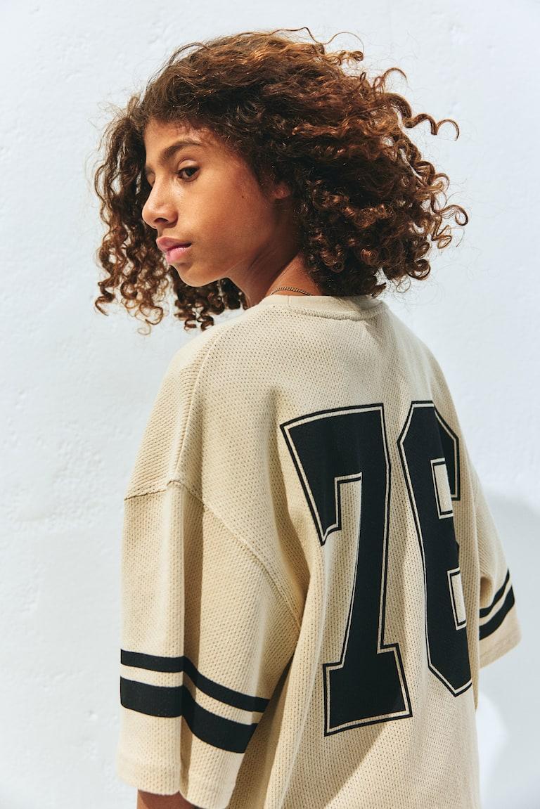 H&M Hockeyshirt In Loose Fit