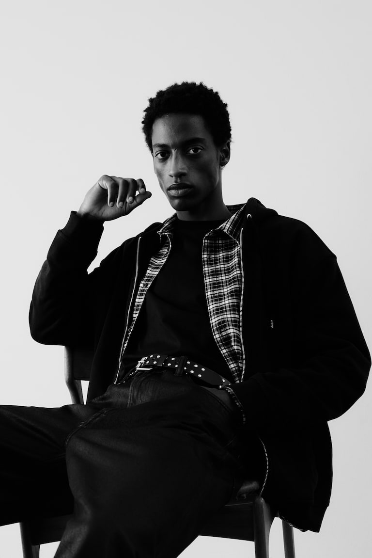 H&M Hoodiejacke In Loose Fit