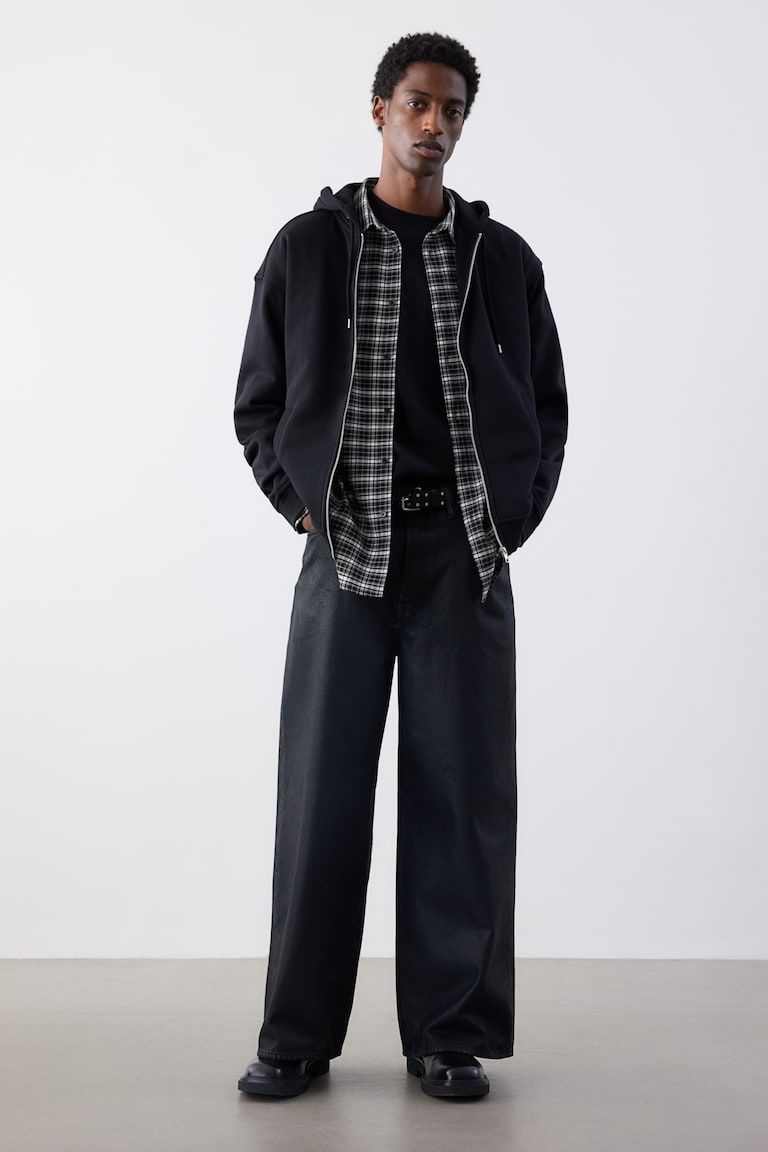 H&M Hoodiejacke In Loose Fit