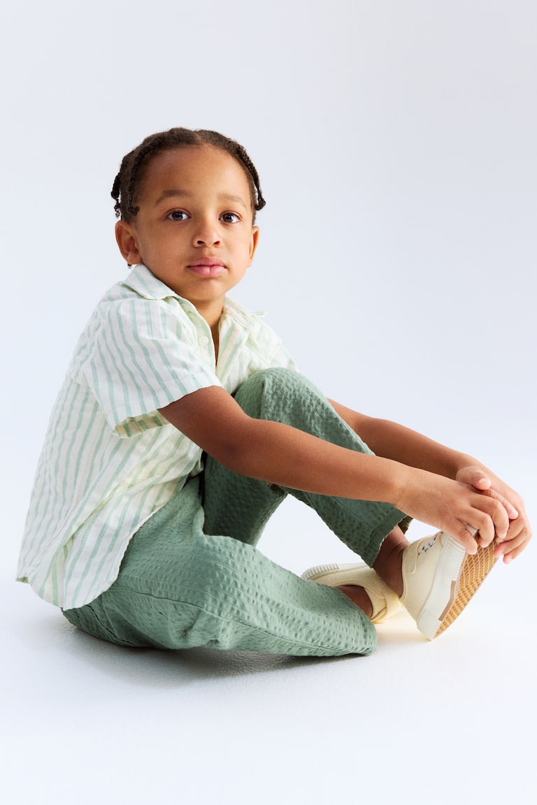 H&M Hose Aus Baumwoll-Seersucker