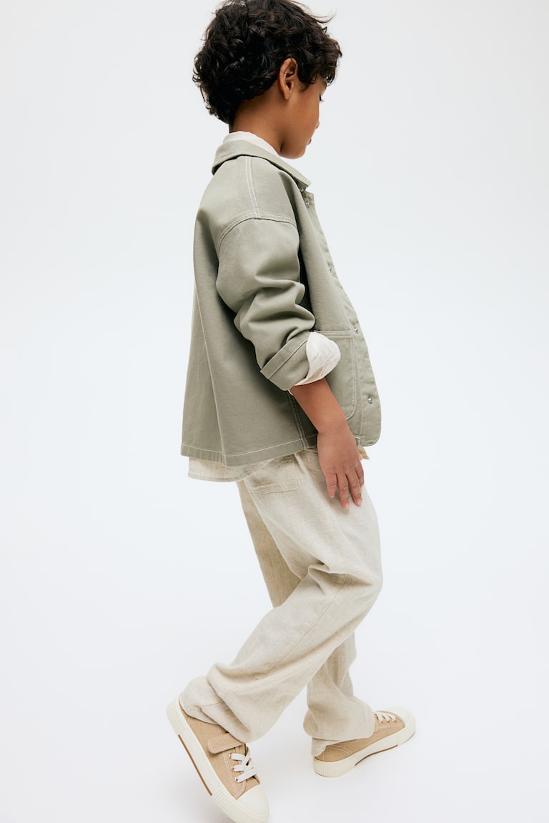 H&M Hose Aus Leinenmix