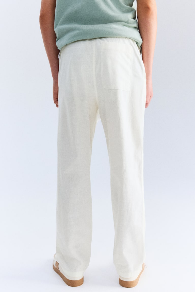 H&M Hose Aus Leinenmix