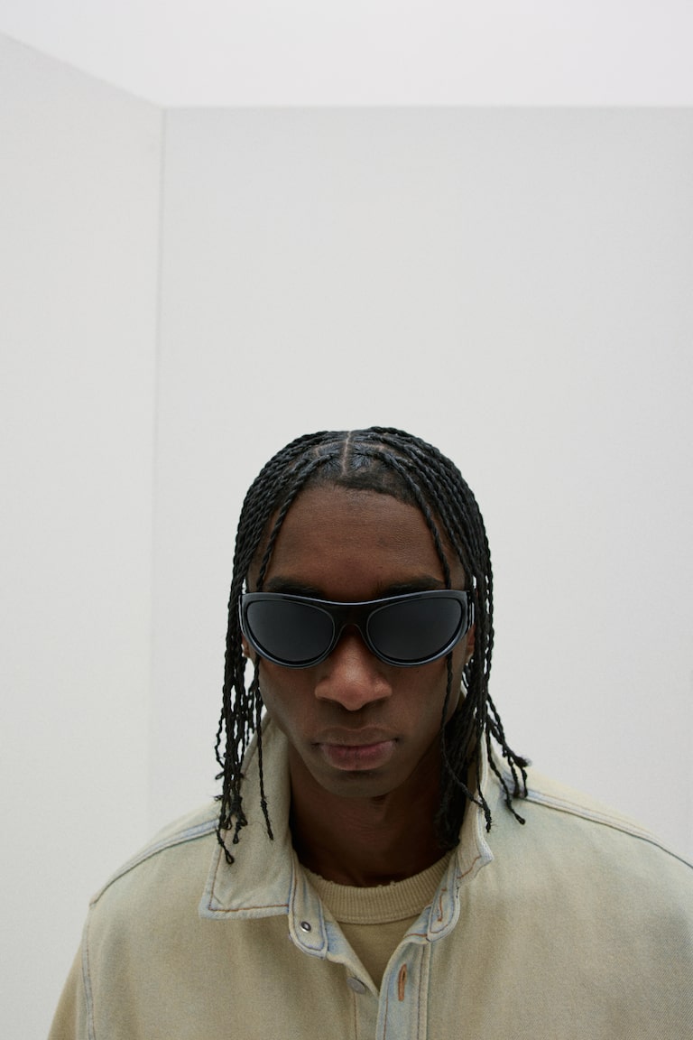 H&M Jeanshemd In Oversized Fit