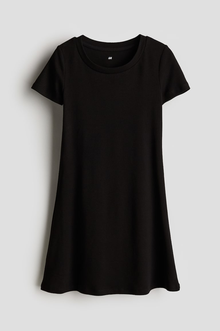 H&M Jerseykleid mit Kurzarm