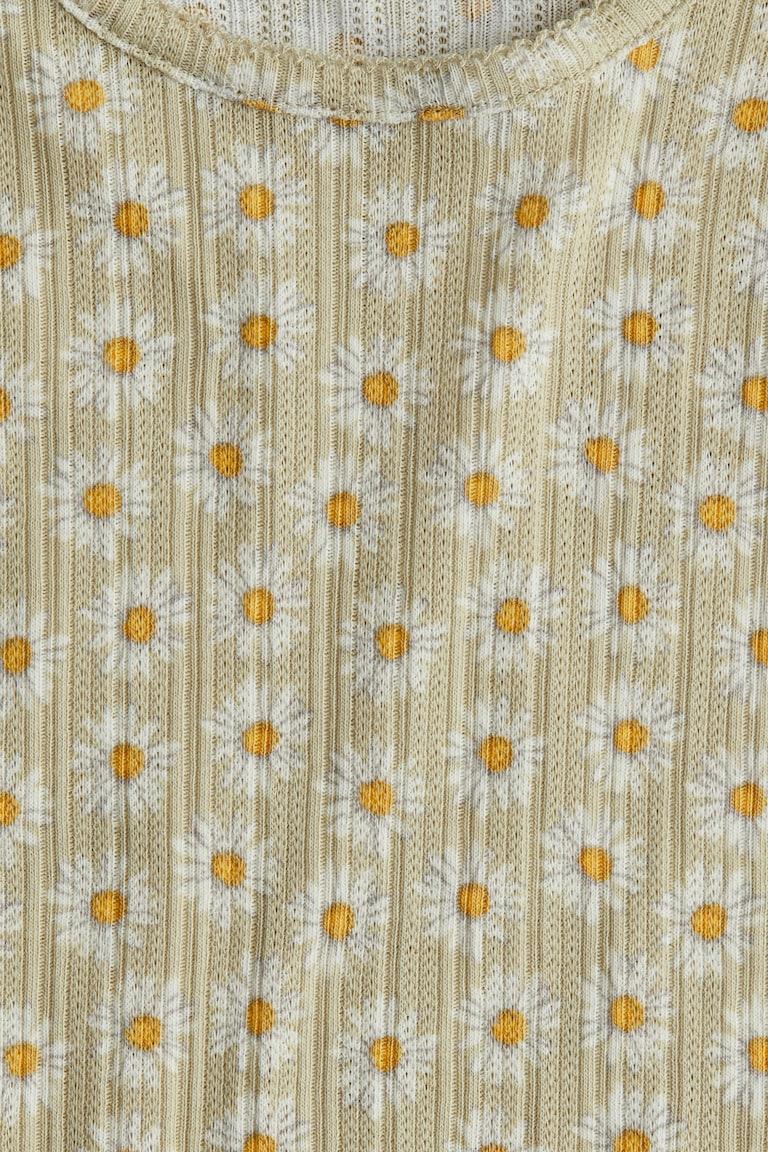 H&M Jerseykleid Mit Langarm