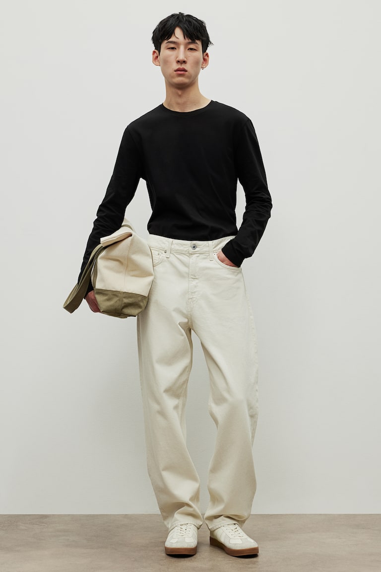 H&M Jerseyshirt In Slim Fit