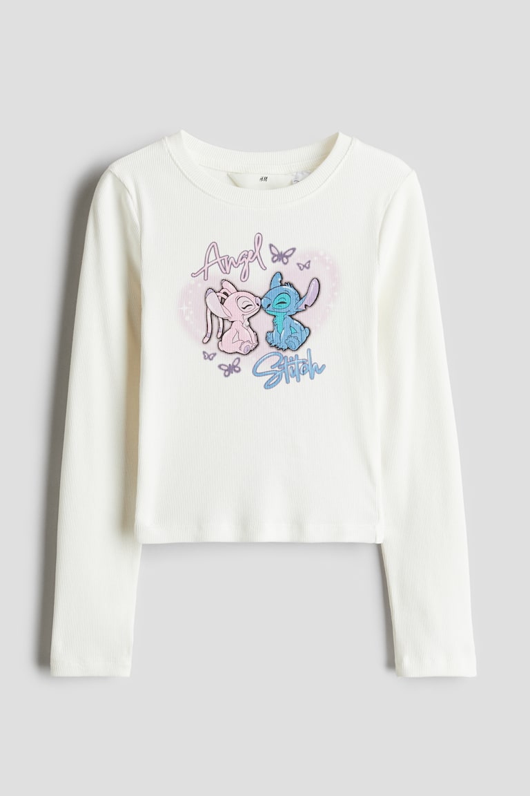 H&M Jerseyshirt mit Motivprint