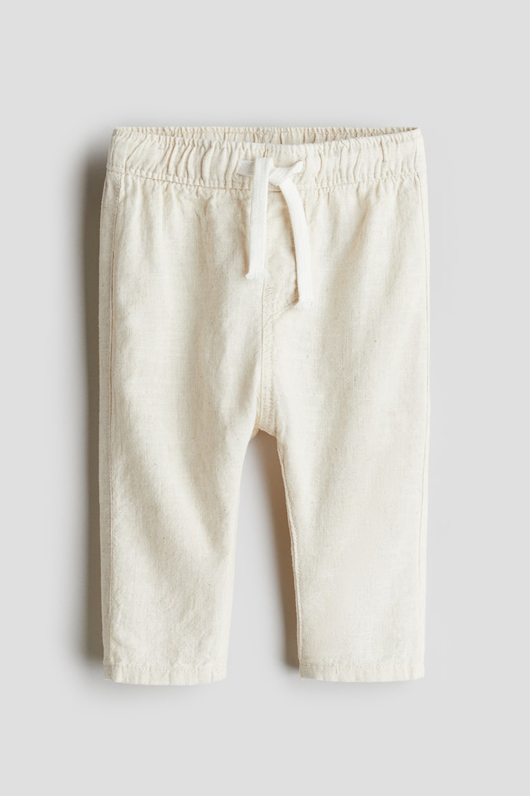 H&M Joggpants aus Leinenmix