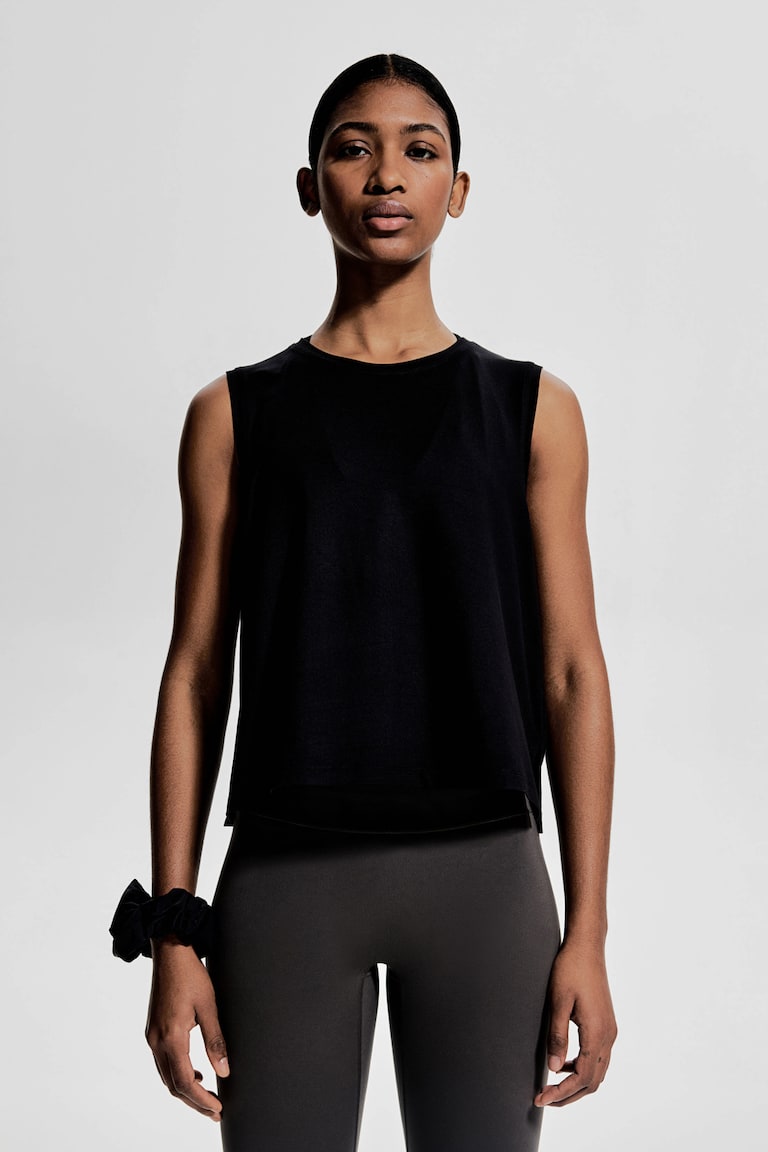 H&M Kastiges Sport-Tanktop Mit DryMove™
