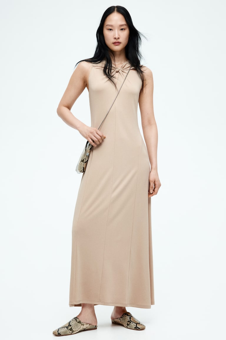 H&M Kleid mit Knotendetail