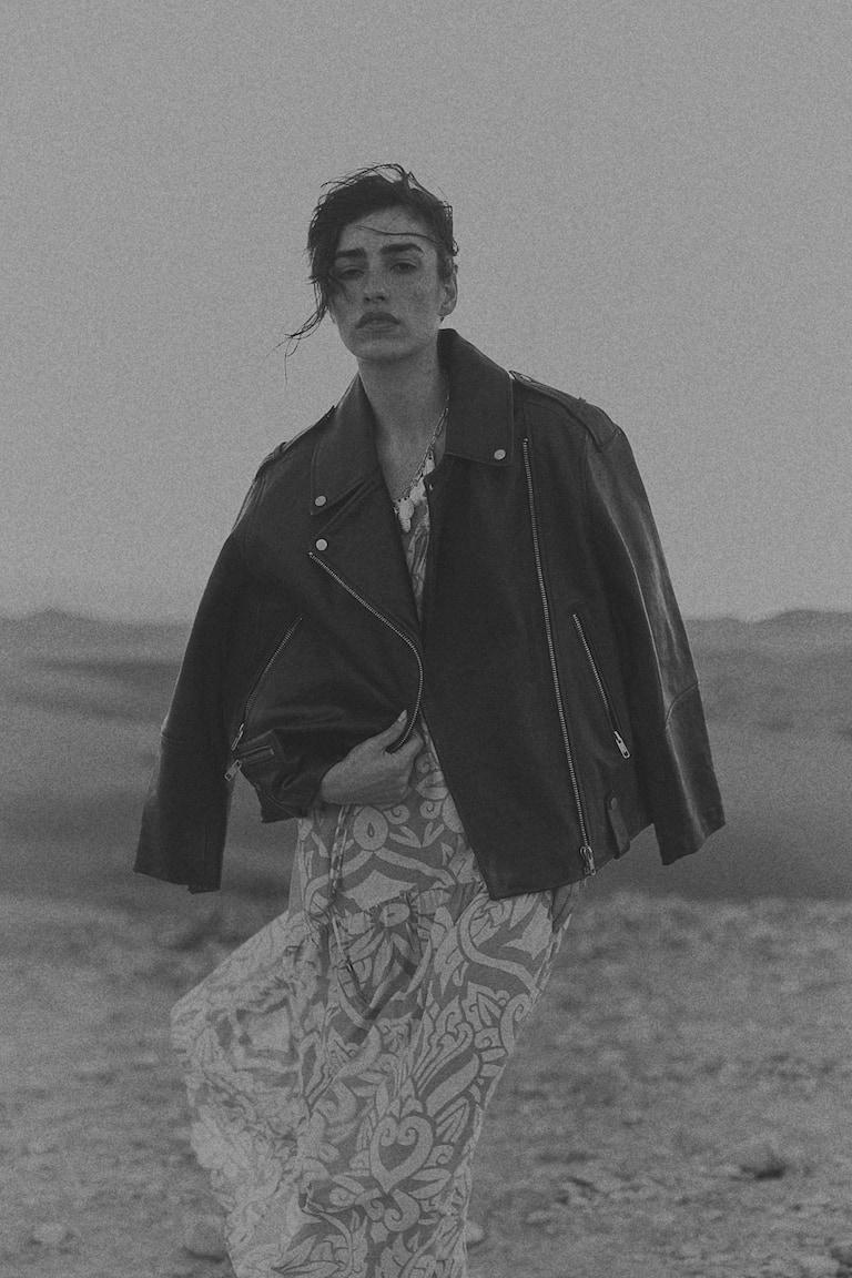 H&M Kleid Mit Kordelzugdetail