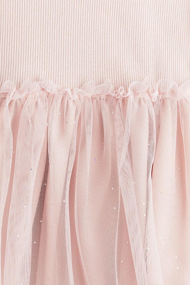 H&M Kleid Mit Tüllrock