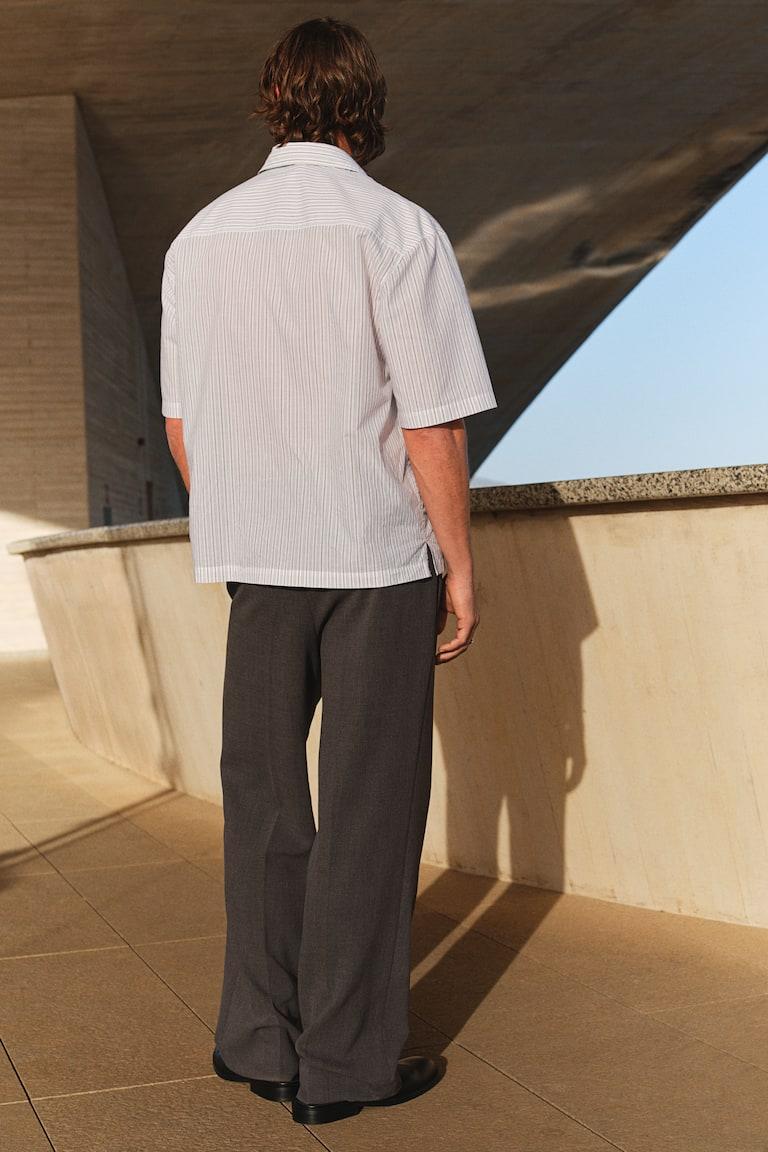 H&M Kurzarmhemd In Regular Fit