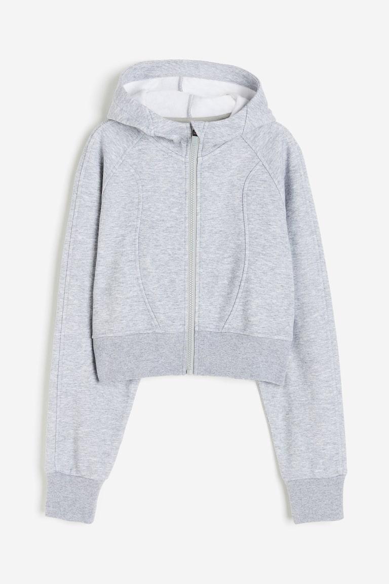 H&M Kurze Sport-Hoodiejacke