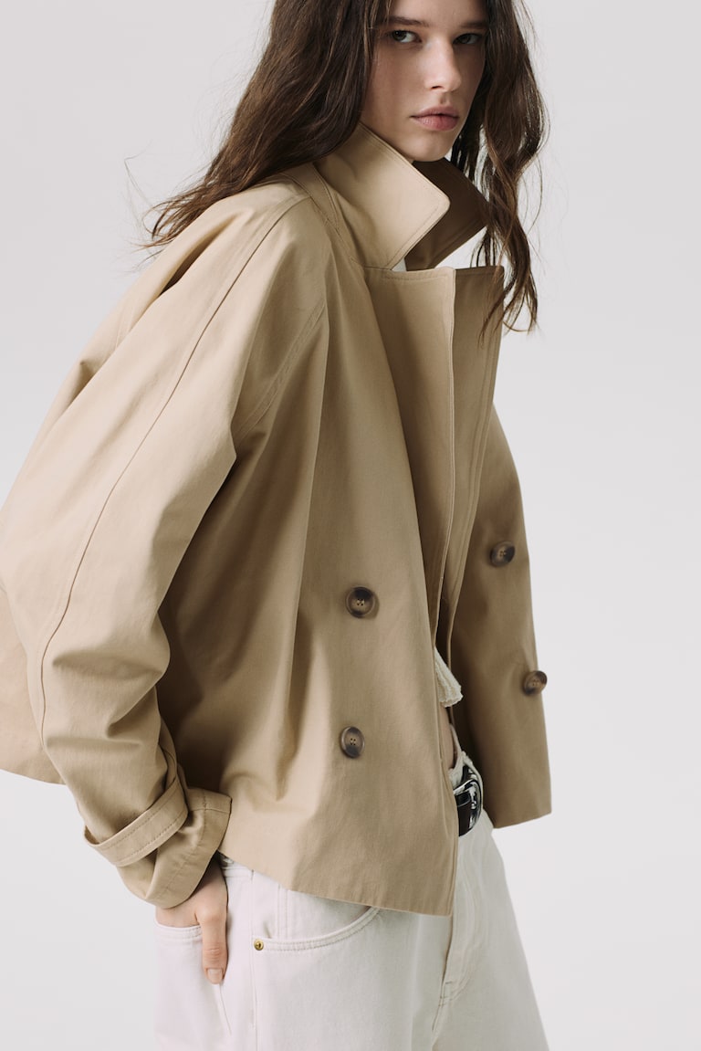H&M Kurzer Trenchcoat