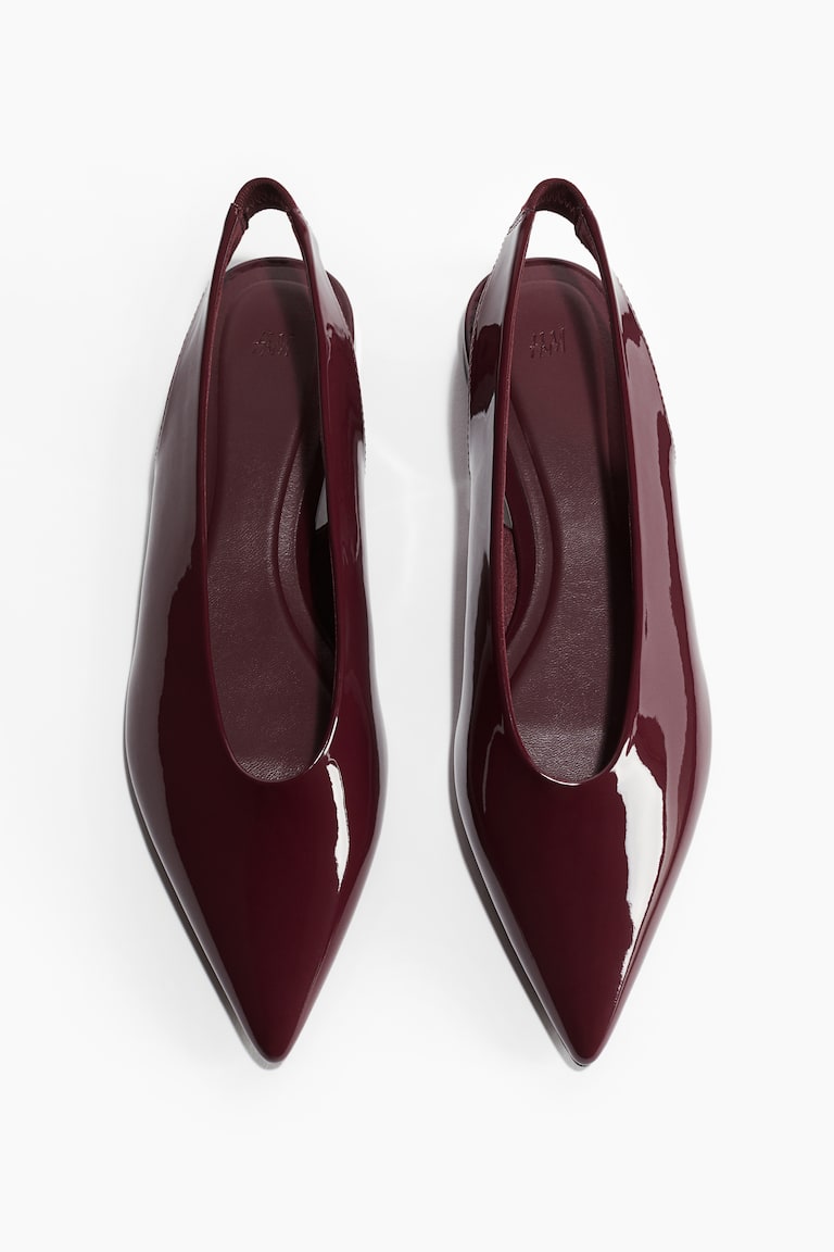 H&M Lack-Slingpumps
