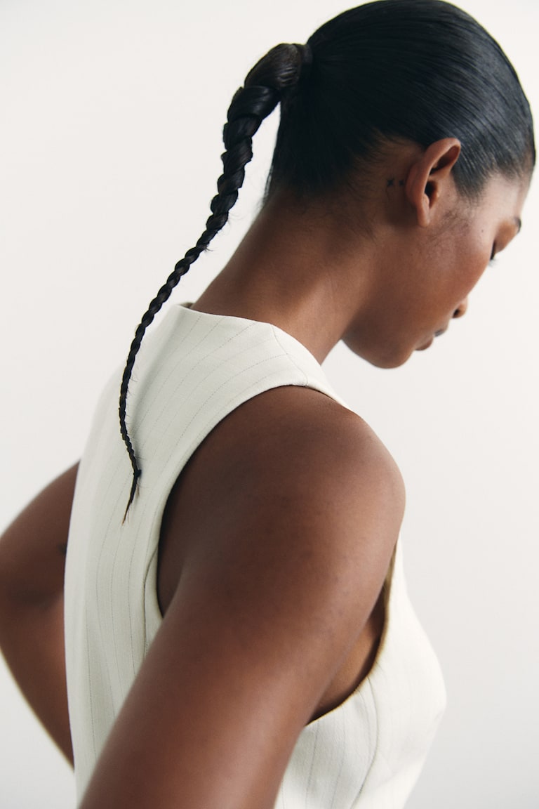 H&M Lange Anzugweste