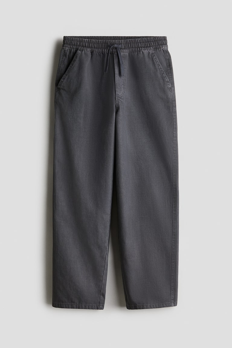 H&M Lässige Hose aus Baumwolltwill