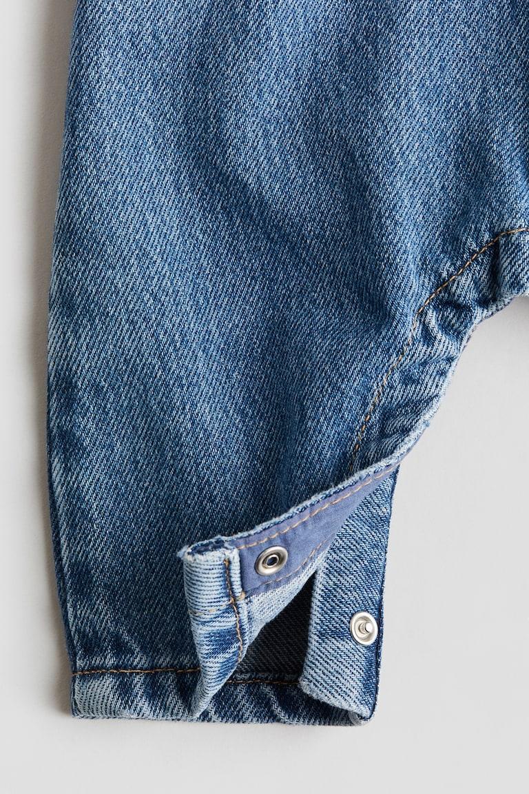 H&M Latzhose Aus Denim
