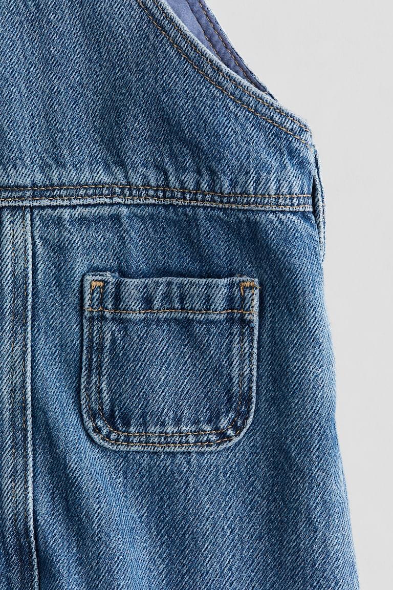 H&M Latzhose Aus Denim
