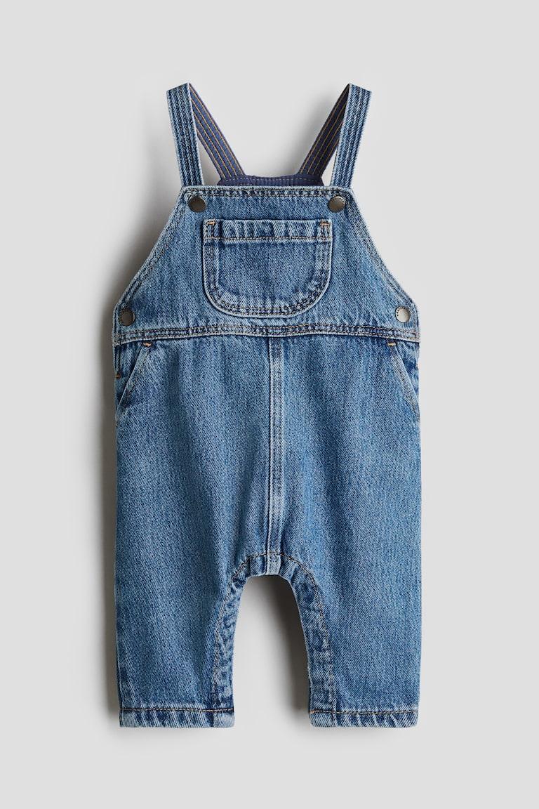 H&M Latzhose aus Denim