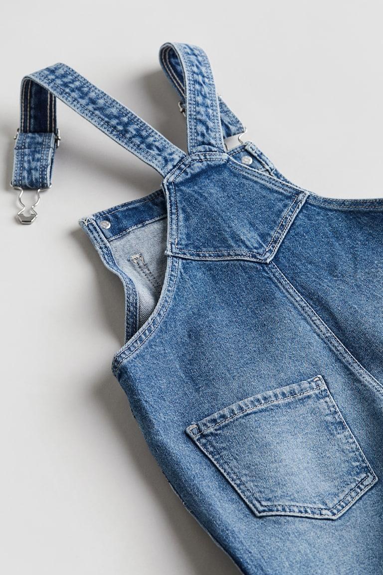 H&M Latzshorts Aus Denim